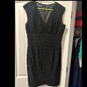 Black Knee-Length Dress